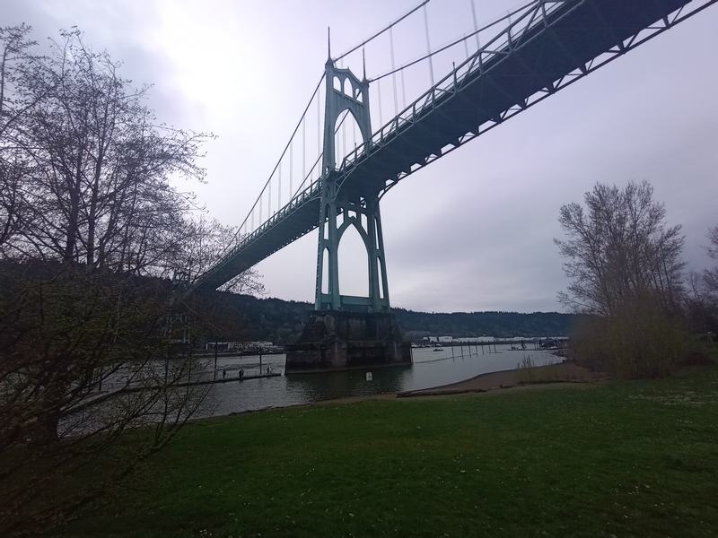 St. Johns Bridge from Cathedral Park