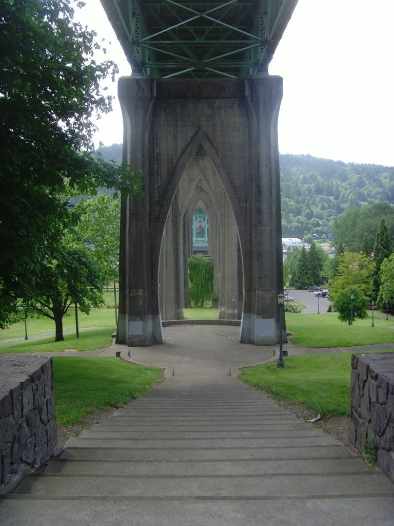 Cathedral Park — under the St. Johns Bridge